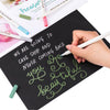 Metallic Marker Pens -10 Colors Fine Tip Drawing Painting Pens for Scrapbook DIY Photo Album Multicolor