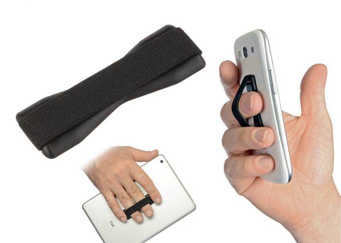 Universal Mobile Phone Finger Holder Sling Rubber Grip