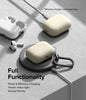AirPods Pro  2nd  Case Cover | Silicone Series | Cream
