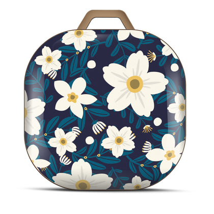 Samsung Galaxy Buds Live Case (2020) /Buds 2 /Buds Pro Case |Cute Patterns Hard Shell Protective Cover |  Dark Blue