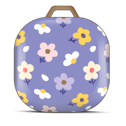 Samsung Galaxy Buds Live Case (2020) /Buds 2 /Buds Pro Case |Cute Patterns Hard Shell Protective Cover |  Violet