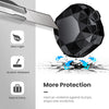 Case For Samsung Galaxy Buds 2 Pro / Galaxy Buds 2 / Galaxy Buds Pro /Galaxy Buds Live Diamond pattern PC Protective Cover with Keychain- Black