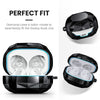 Case For Samsung Galaxy Buds 2 Pro / Galaxy Buds 2 / Galaxy Buds Pro /Galaxy Buds Live Diamond pattern PC Protective Cover with Keychain- Black