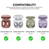 Case For Samsung Galaxy Buds 2 Pro / Galaxy Buds 2 / Galaxy Buds Pro /Galaxy Buds Live Gradient Hard PC Shockproof Case Cover- Purple Blue