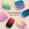 Case For Samsung Galaxy Buds 2 Pro / Galaxy Buds 2 / Galaxy Buds Pro /Galaxy Buds Live Gradient Hard PC Shockproof Case Cover- Blue Black