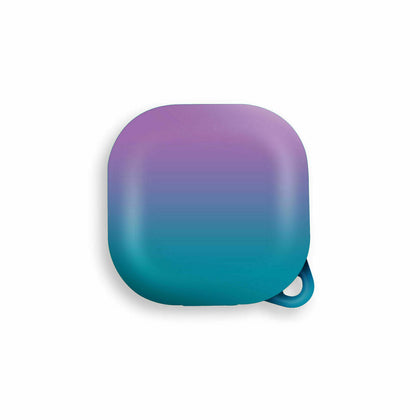 Case For Samsung Galaxy Buds 2 Pro / Galaxy Buds 2 / Galaxy Buds Pro /Galaxy Buds Live Gradient Hard PC Shockproof Case Cover- Purple Blue
