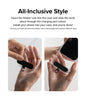 Strap Holder Link for Universal Smartphones Tether Lanyard Phone Straps | Black/White