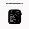 Protector Compatible for Apple Watch Ultra 49mm Tempered Screen Protector Shockproof [2 Per Pack] Full Screen Coverage Bubble Free Waterproof Anti-Scratch HD Film | Clear