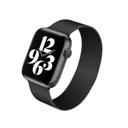 Apple Watch 41mm / 40mm / 38mm | Milanese Magnetic Straps | Black