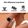 Apple Watch 41mm / 40mm / 38mm | Slim Milanese Loop Watch Band Strap | Black