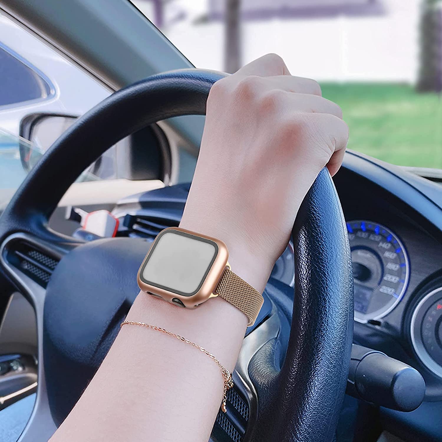 Milanese loop discount gold 40mm