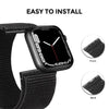 Apple Watch 41mm / 40mm / 38mm | Nylon Sport Strap Watch Band | Black