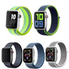 Pack of 5 Nylon Sport Strap For Apple Watch Band 38mm 40mm 41mm Men Women- B