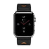 Apple Watch Ultra 49mm / 45mm / 44mm / 42mm | Big Hole Design Leather Strap | Black