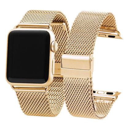 Apple Watch 41mm / 40mm / 38mm | Milanese Loop Straps |Gold