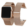 Apple Watch Ultra 49mm / 45mm / 44mm / 42mm | Milanese Loop Bands | Rose Gold