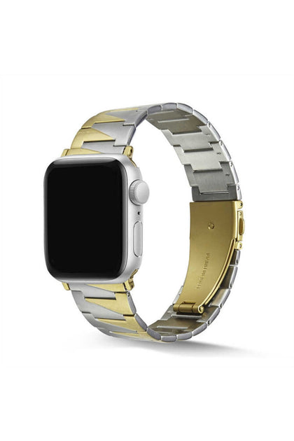 Apple Watch 41mm / 40mm / 38mm | Aluminum Alloy Stainless Steel Bands |Gold Silver