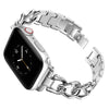 Apple Watch 41mm / 40mm / 38mm | Cool Chain Metal Bands |Silver