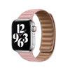 Apple Watch 41mm / 40mm / 38mm | Leather Magnetic Loop Watch Band Strap | Pink