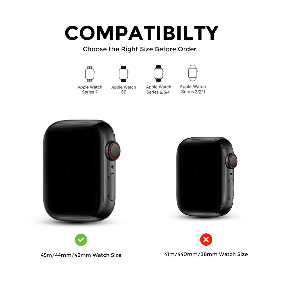 Apple Watch Ultra 49mm / 45mm / 44mm / 42mm | Nylon Watch Strap | Red