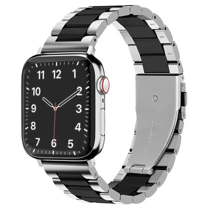 Apple Watch Ultra 49mm / 45mm / 44mm / 42mm | Metal Straps | Silver & Black