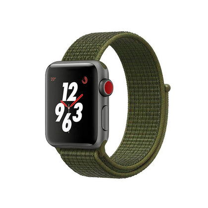 Apple Watch 41mm / 40mm / 38mm | Nylon Sport Band | Inverness Green