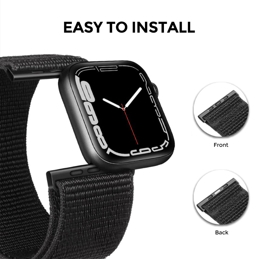 Apple Watch 41mm / 40mm / 38mm | Nylon Sports Straps |Green