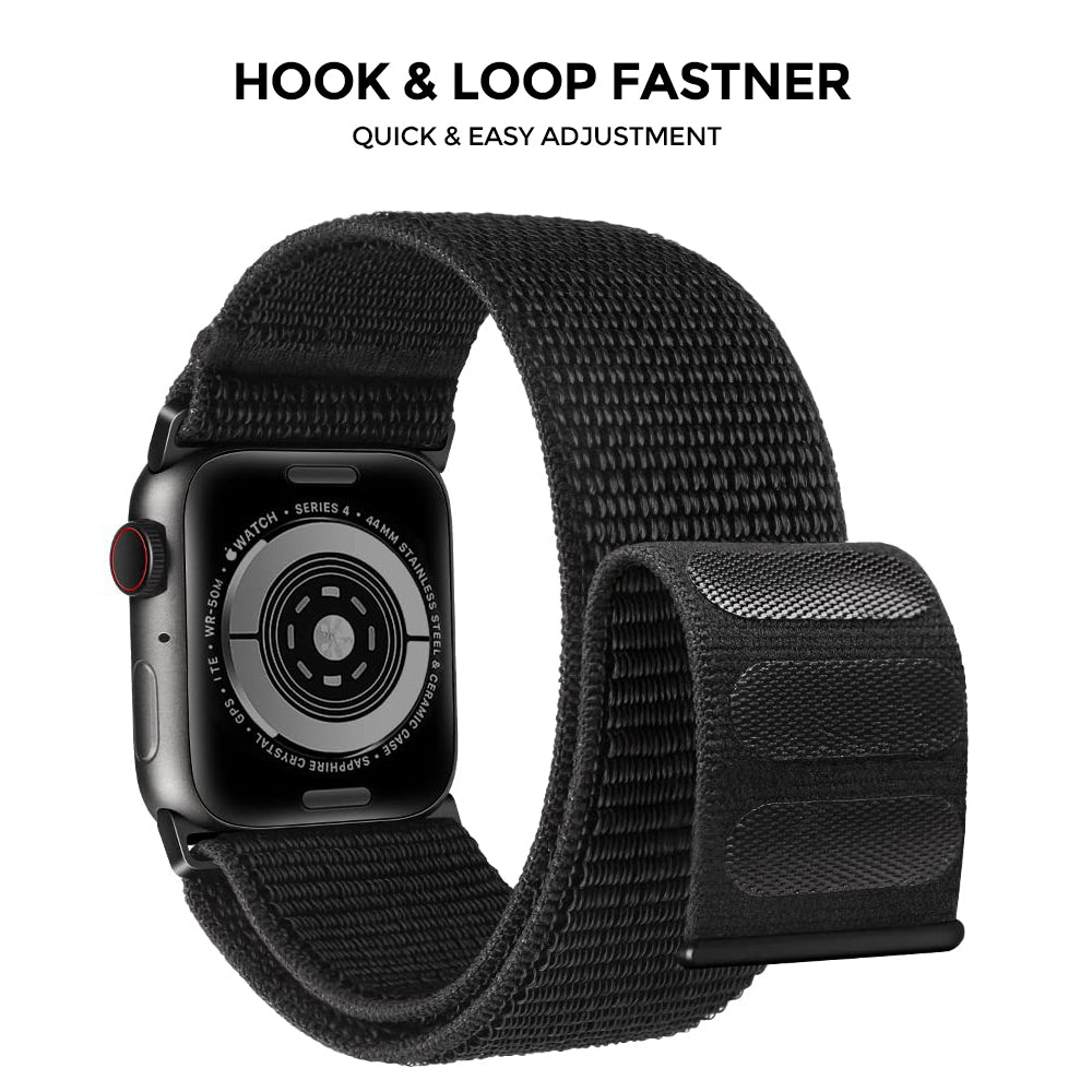 Pack of 3 | Nylon Sport Strap For Apple Watch Band 42mm 44mm 45mm 49mm Men Women- A