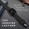 Apple Watch 41mm / 40mm / 38mm | Leather Watch Band Strap | Black