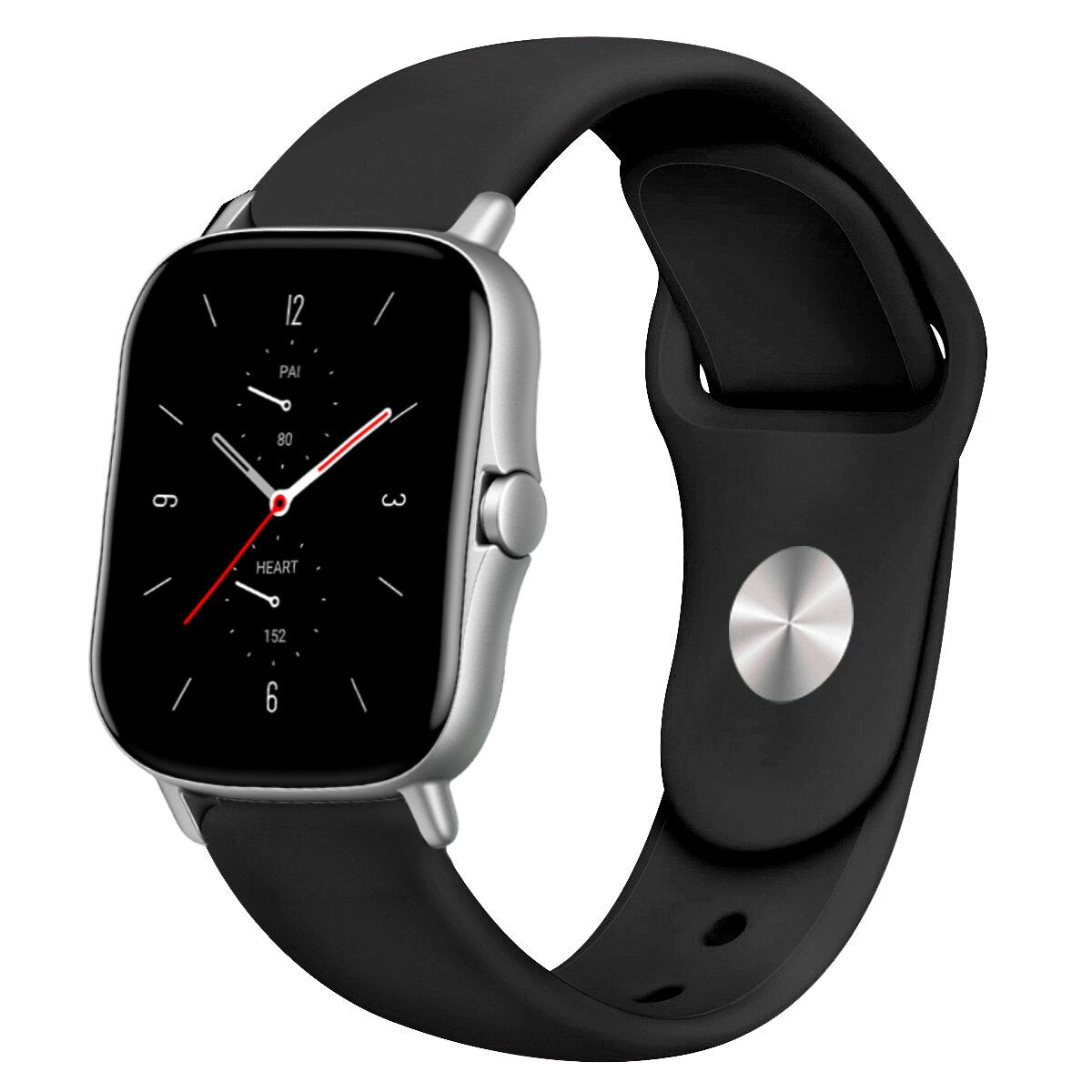 Apple Watch 41mm / 40mm / 38mm | Silicone Sport Bands |Black