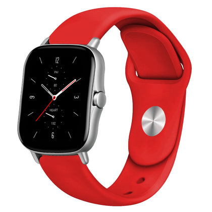 Apple Watch Ultra 49mm / 45mm / 44mm / 42mm | Soft Silicone Sport Straps | Red