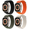 Apple Watch Ultra 49mm / 45mm / 44mm / 42mm | Alpine Loop Straps [Pack of 4] | Orange