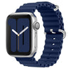 Apple Watch Ultra 49mm / 45mm / 44mm / 42mm | Silicone Ocean Watch Band Strap | Dark Blue