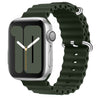 Apple Watch Ultra 49mm / 45mm / 44mm / 42mm | Silicone Ocean Watch Band Strap | Green