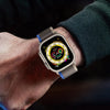 Apple Watch Ultra 49mm / 45mm / 44mm / 42mm | Trail Loop Watch Band Strap | Blue/ Grey