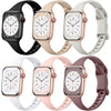 O Ozone - 6 Pack Slim Bands Compatible with Apple Watch Band 42mm 44mm 45mm 49mm for Women Men - Multi color