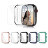 Matte Watch Cover | Apple Watch Series 8 45mm Case with Screen Protector  Pack of 6  | Clear/Black/Green/Midnight Blue/Silver/Gold