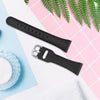 Leather Watch Band Straps | Fitbit Sense & Fitbit Versa 3 Smart WatchBlack