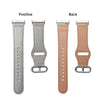 Leather Watch Band Straps | Fitbit Sense & Fitbit Versa 3 Smart WatchGrey