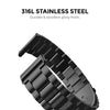 Metal Watch Band | Fitbit Sense & Fitbit Versa 3 Smart Watch| Black
