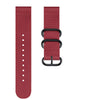 Samsung Galaxy Watch 3 45mm /46mm / Gear S3 Frontier / Classic / Watch GT 2 46mm | Woven Nylon Strap Watch Band   | Wine Red