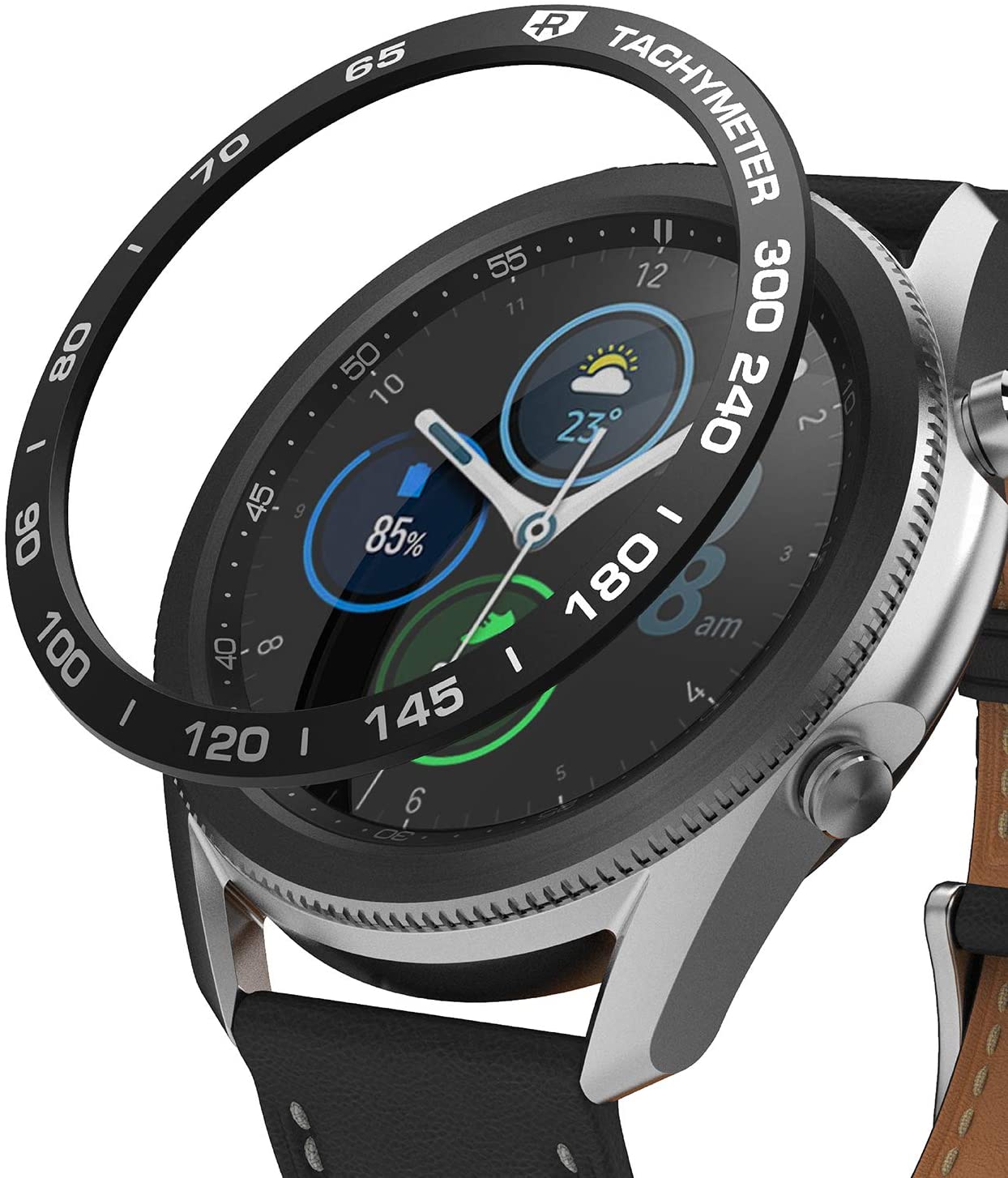 Galaxy Watch 3 45mm Bezel Styling Case Cover