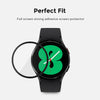 Samsung Galaxy Watch 4 44mm Screen Protector | Tempered Glass | 2 Pack - Black
