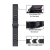 Samsung Galaxy Watch 3 45mm /46mm / Gear S3 Frontier / Classic / Watch GT 2 46mm | Metal Watch Band Straps | Silver Black