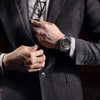 Samsung Galaxy Watch 3 45mm /46mm / Gear S3 Frontier / Classic / Watch GT 2 46mm | Metal Watch Band Straps | Silver Black
