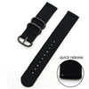 Samsung Galaxy Watch 4 40mm 44mm/Classic/Active 2 40mm 44mm/Galaxy Watch 3 41mm | Woven Nylon Strap Watch Band  | Gray