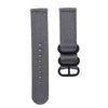Samsung Galaxy Watch 4 40mm 44mm/Classic/Active 2 40mm 44mm/Galaxy Watch 3 41mm | Woven Nylon Strap Watch Band  | Gray