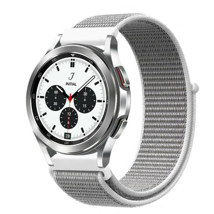 Samsung Galaxy Watch 3 45mm /46mm / Gear S3 Frontier / Classic / Watch GT 2 46mm | Nylon Strap Watch Band   | Seashell