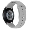 Samsung Galaxy Watch 4 40mm 44mm/Classic/Active 2 40mm 44mm/Galaxy Watch 3 41mm | 20mm Silicone Watch Band  | Light Gray