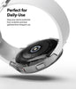 Samsung Galaxy Watch 4 40mm Case| Slim Series| Clear + Chrome